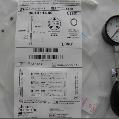 Abb.4: Set zur Ballondilatation der Speiseröhre